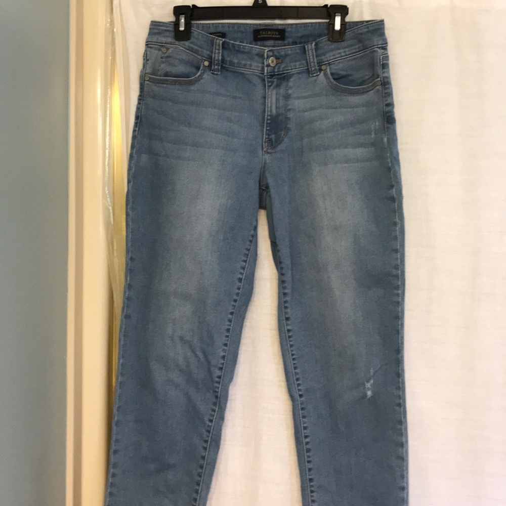 Talbots boyfriend jeans...gently used